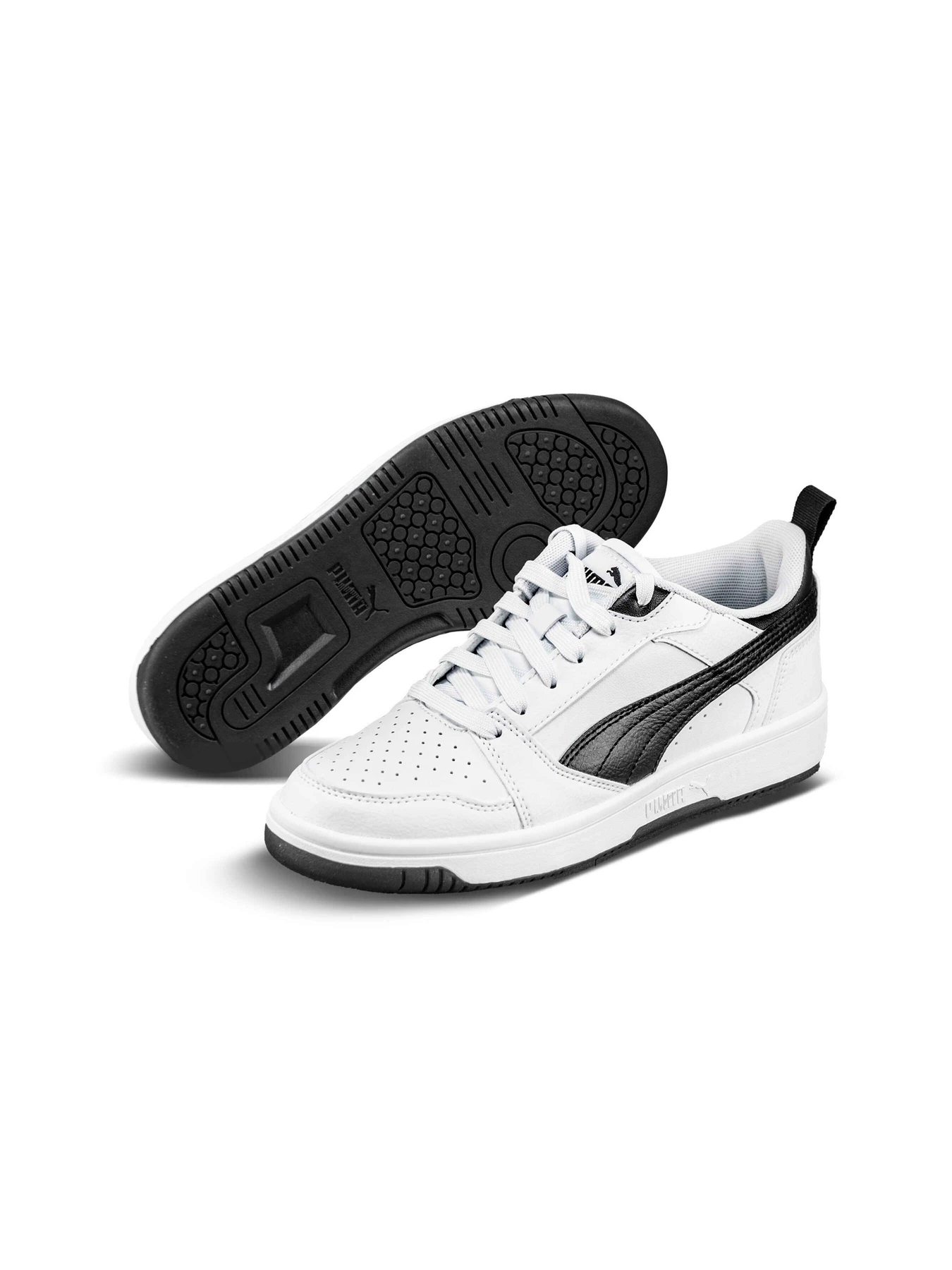 Кеды PUMA Rebound V6 Lo Jr модель 393833 Кеды PUMA Rebound V6 Lo Jr модель 393833 Фото