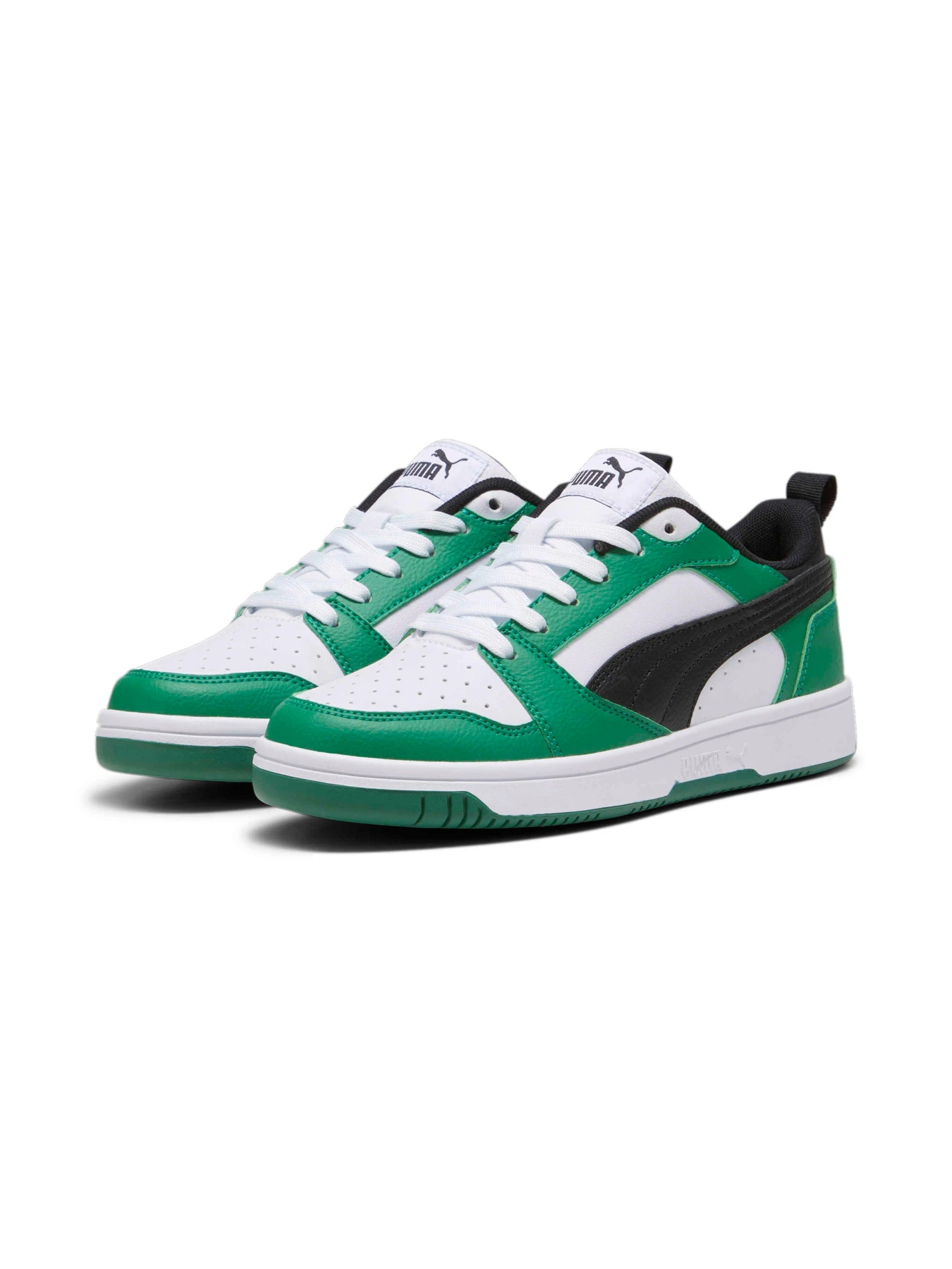 Кеды PUMA Rebound V6 Lo Jr модель 393833 Кеды PUMA Rebound V6 Lo Jr модель 393833 Фото