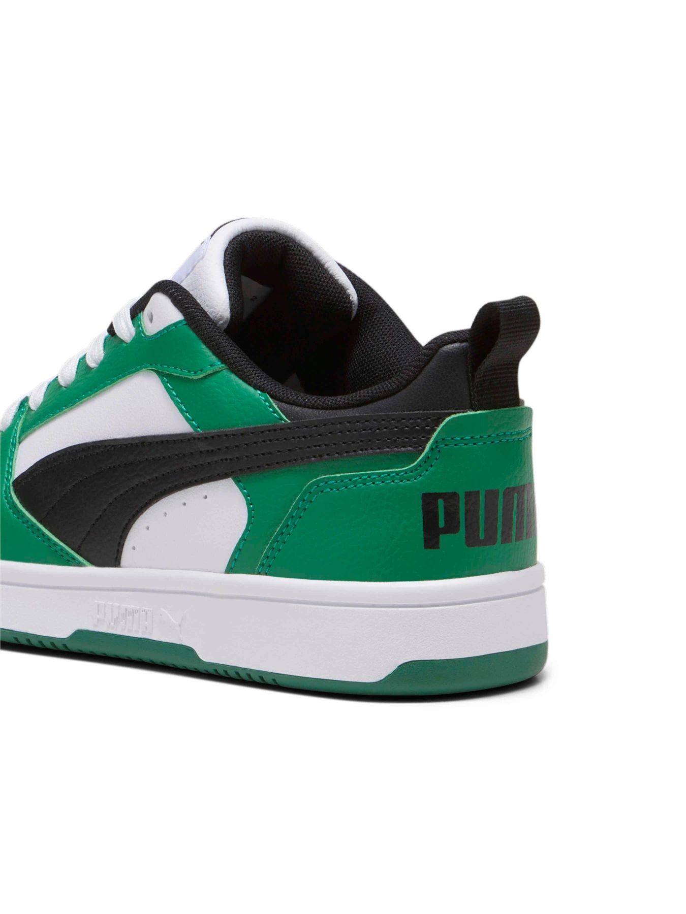 Кеды PUMA Rebound V6 Lo Jr модель 393833 Кеды PUMA Rebound V6 Lo Jr модель 393833 Фото