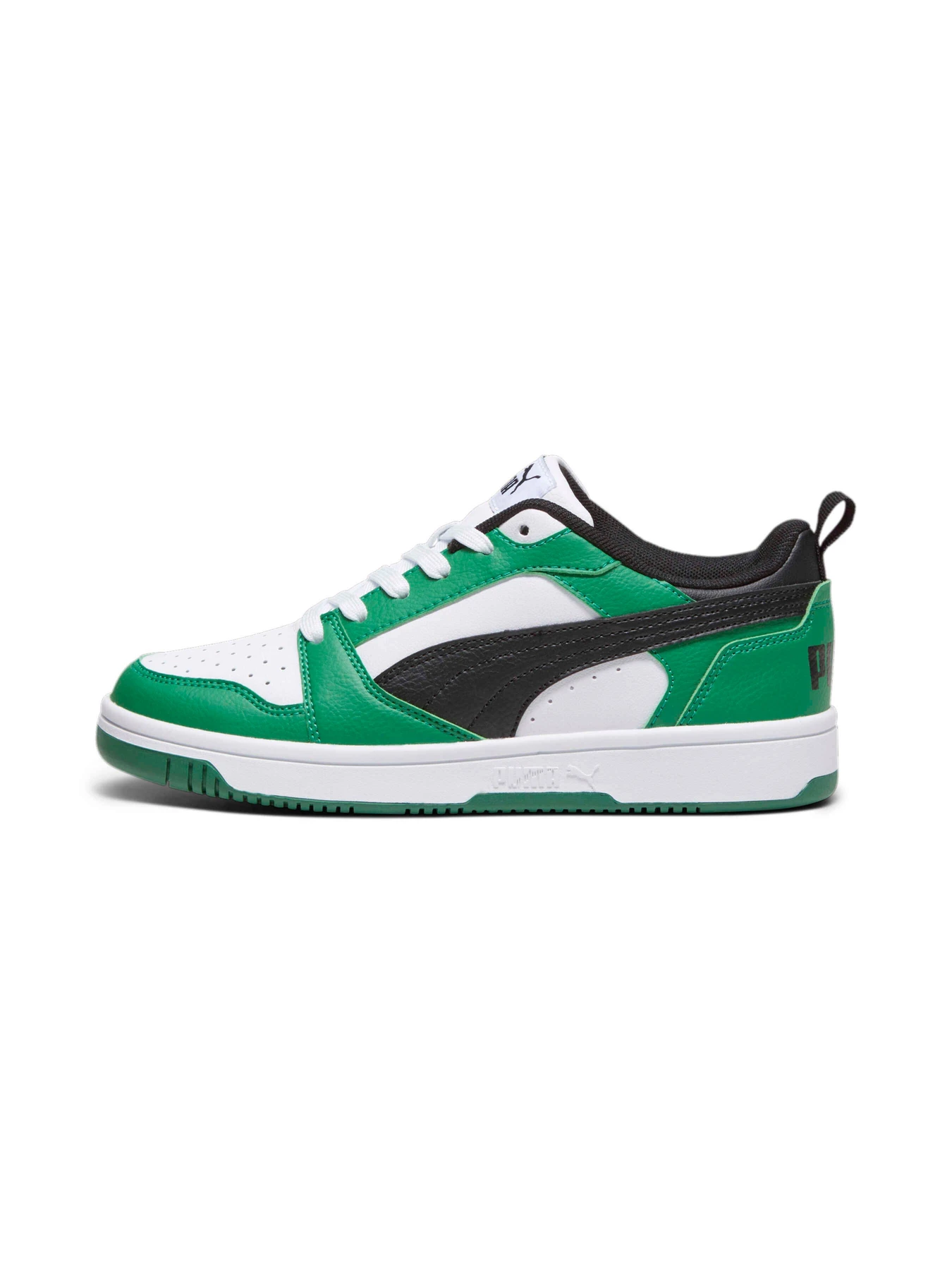 Кеды PUMA Rebound V6 Lo Jr модель 393833 Кеды PUMA Rebound V6 Lo Jr модель 393833 Фото