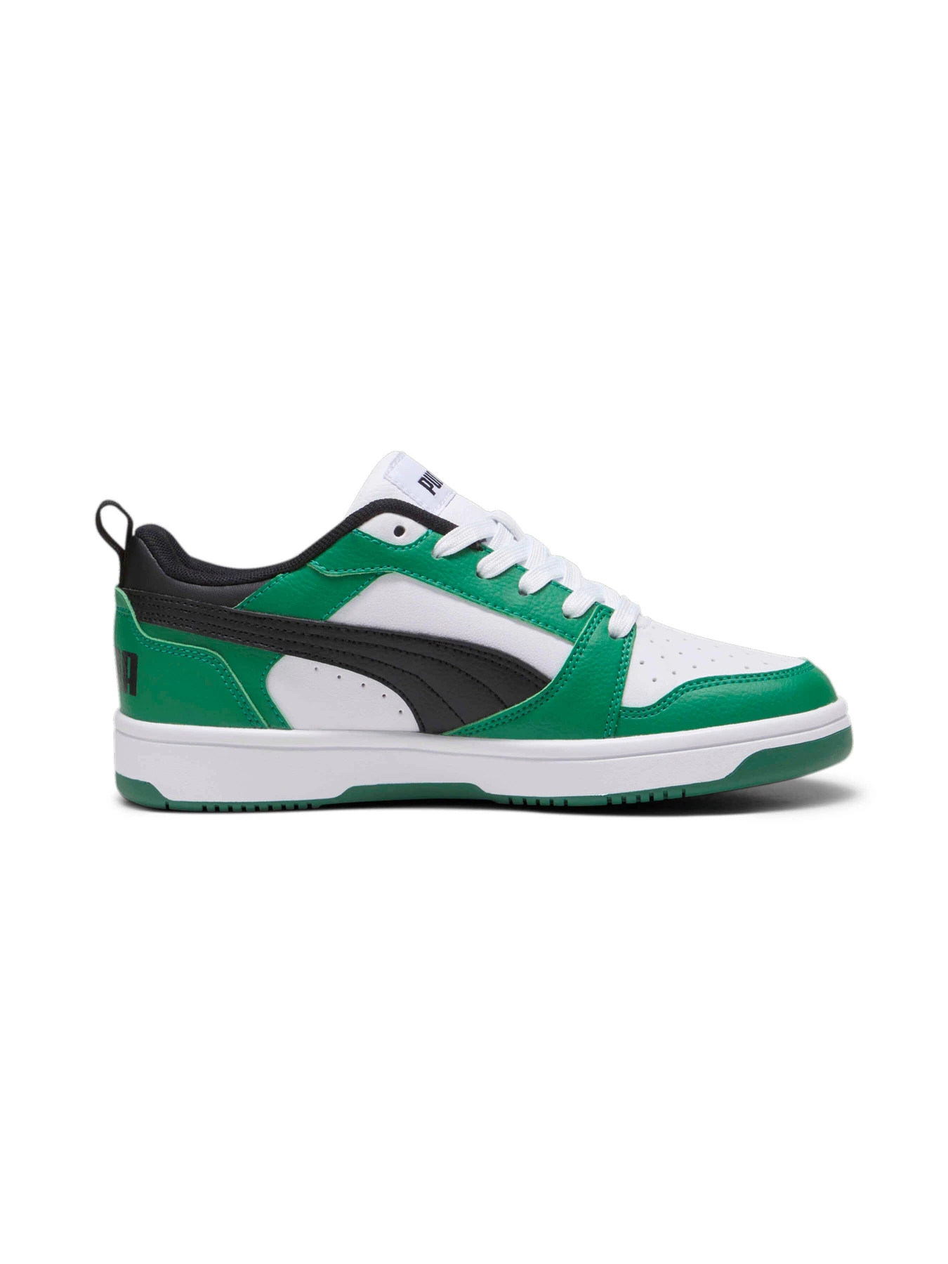 Кеды PUMA Rebound V6 Lo Jr модель 393833 Кеды PUMA Rebound V6 Lo Jr модель 393833 Фото