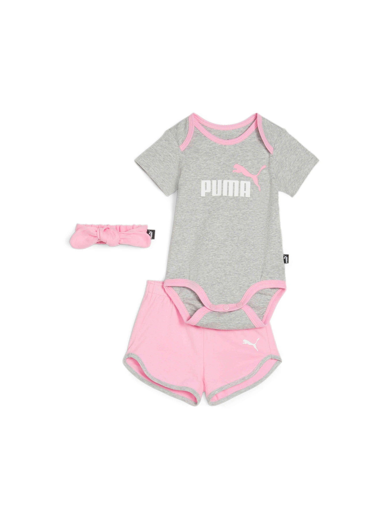 Одежда для младенцев PUMA Minicats Bow Newborn Set модель 673355 Фото