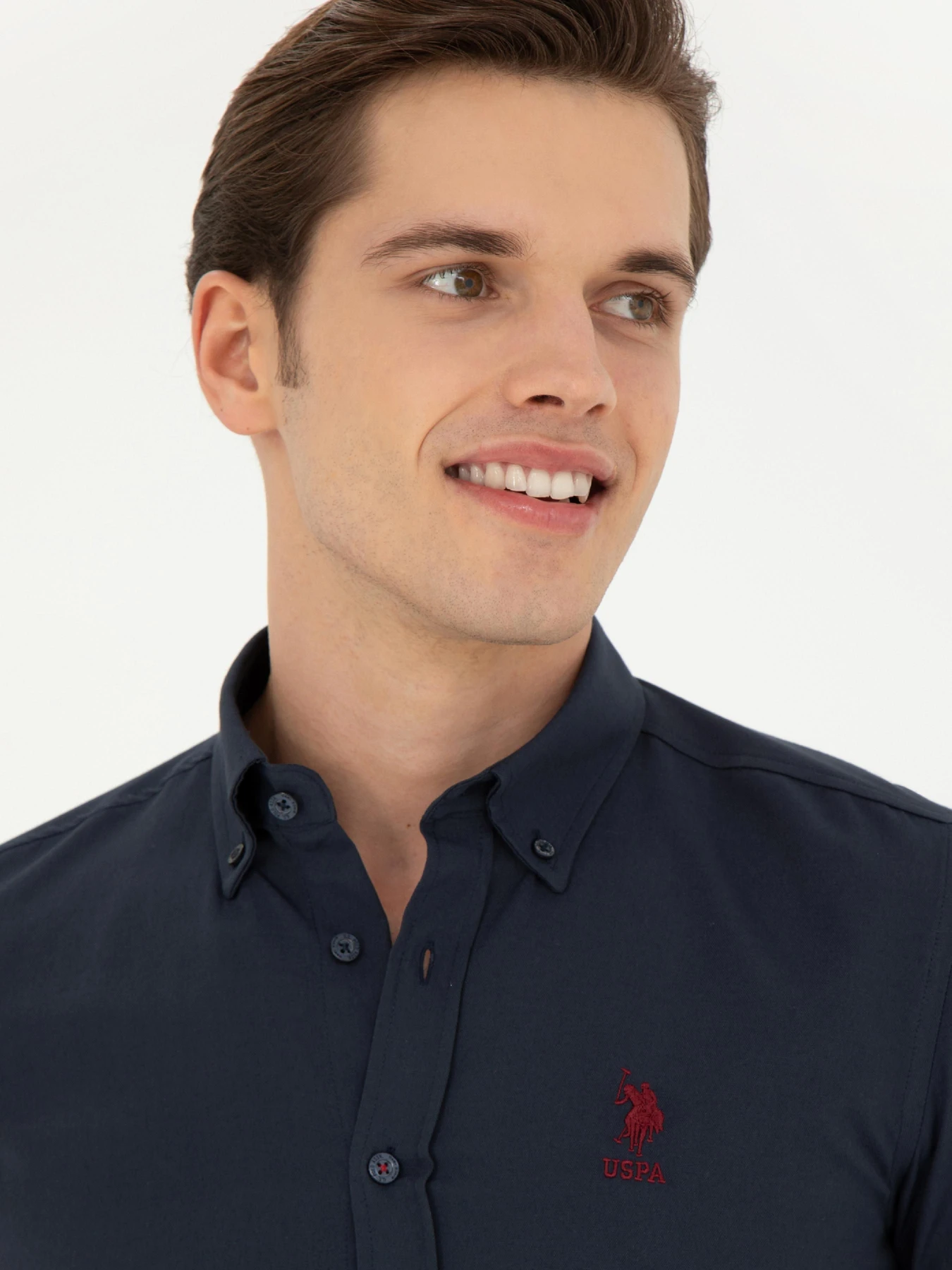 Рубашки US Polo модель G081GL004.000.1450315.VR033 Фото