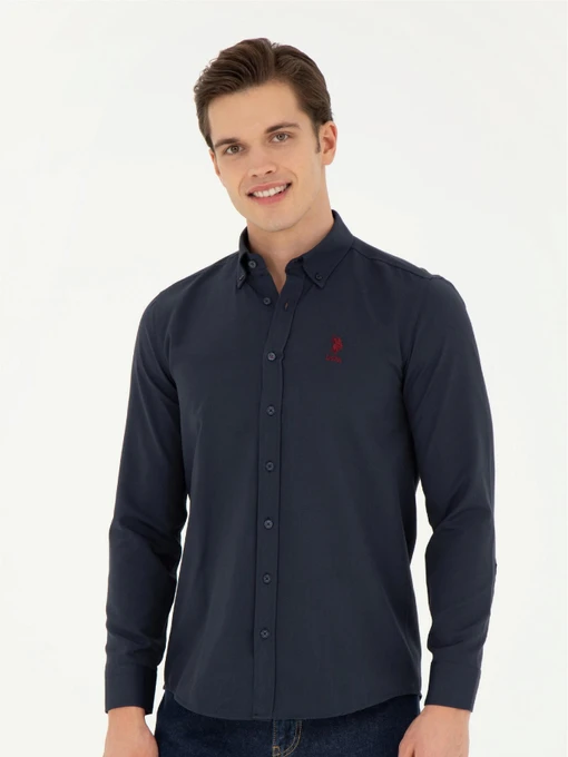 Рубашки US Polo модель G081GL004.000.1450315.VR033 Фото