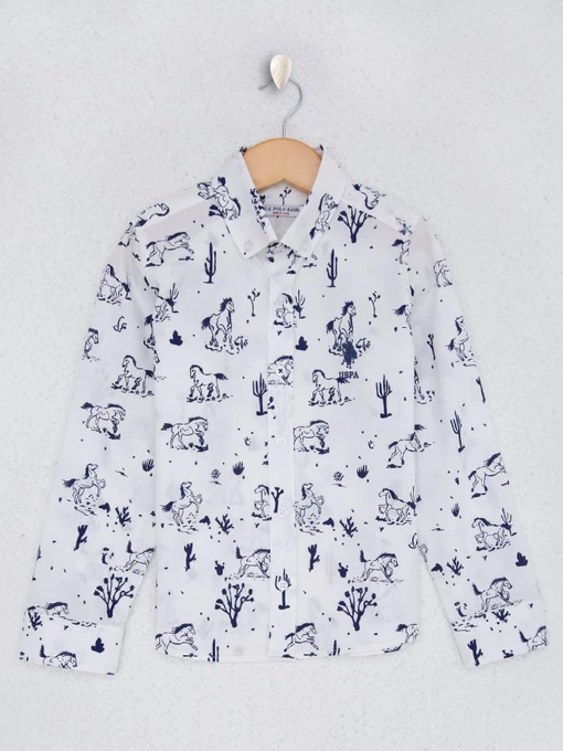 Рубашки US Polo модель G083SZ004.000.1093419.VR013 Фото