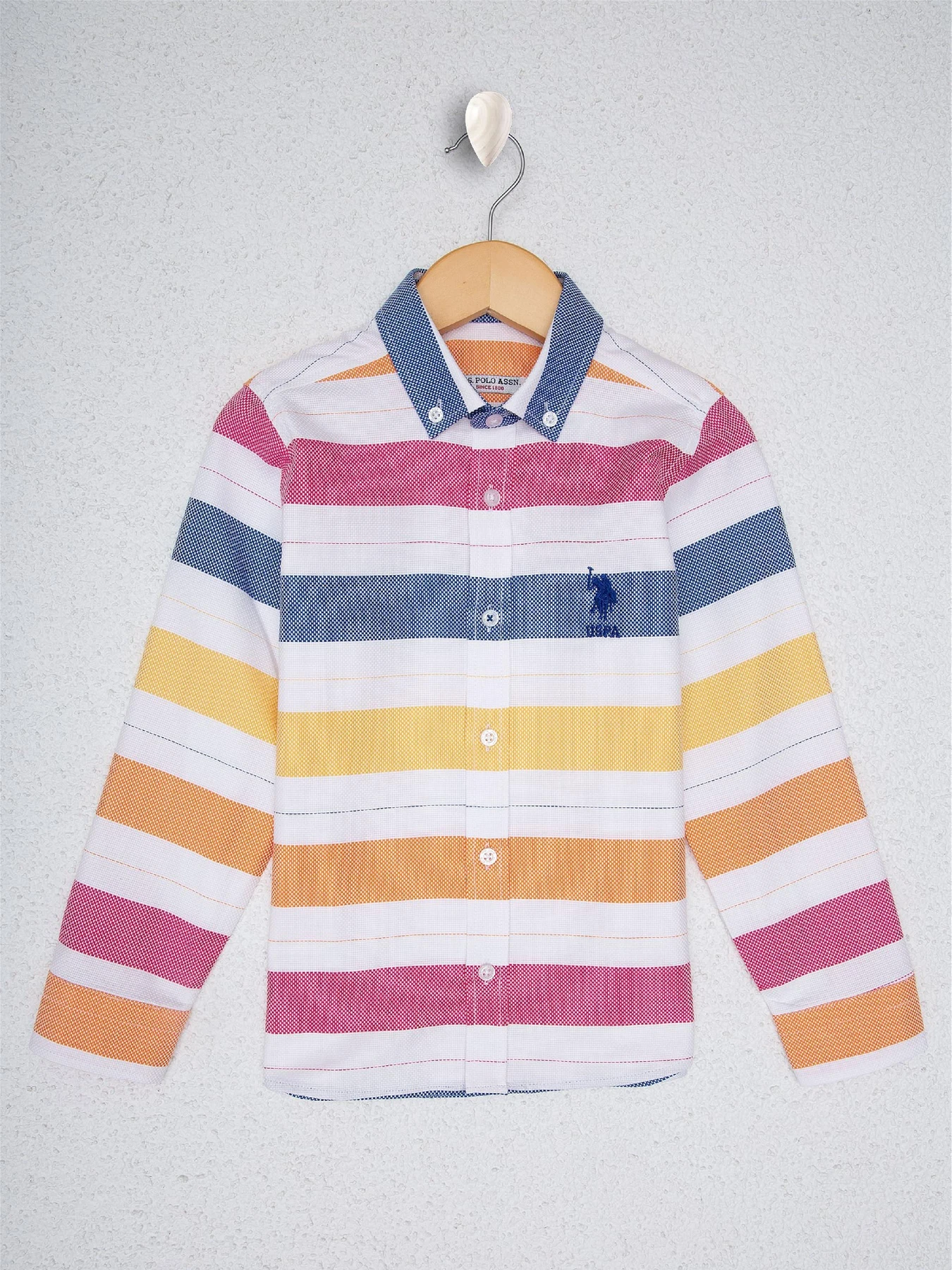 Рубашки US Polo модель G083SZ004.000.988971.VR039 Фото