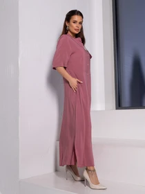 Сукні ISSA Plus модель 14072_темно_розовый Фото