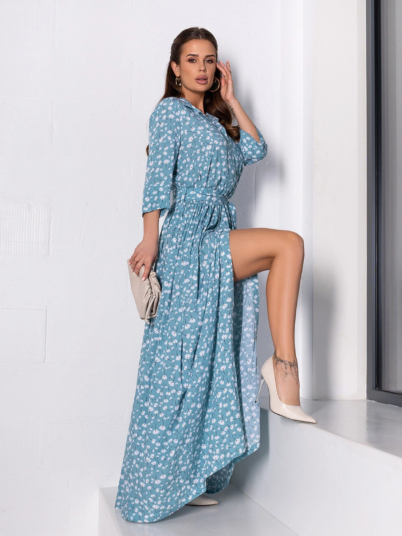 Платья ISSA Plus модель 14635_мультиколор Платья ISSA Plus модель 14635_мультиколор Фото