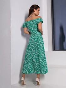Сукні ISSA Plus модель 14649_зеленый Фото