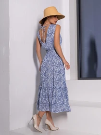 Сукні ISSA Plus модель 14651_синий Фото