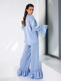 Костюми ISSA Plus модель 14664_голубой Фото