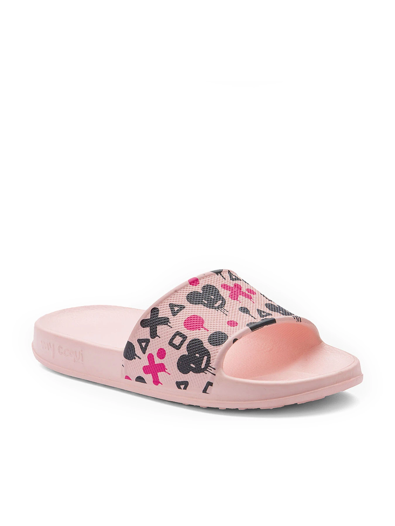 Шльопанці COQUI модель 7083Pale_pink_Navy_mouse Шльопанці COQUI модель 7083Pale_pink_Navy_mouse Фото