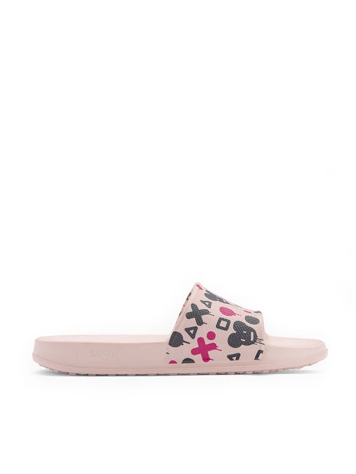 Шльопанці COQUI модель 7083Pale_pink_Navy_mouse Фото