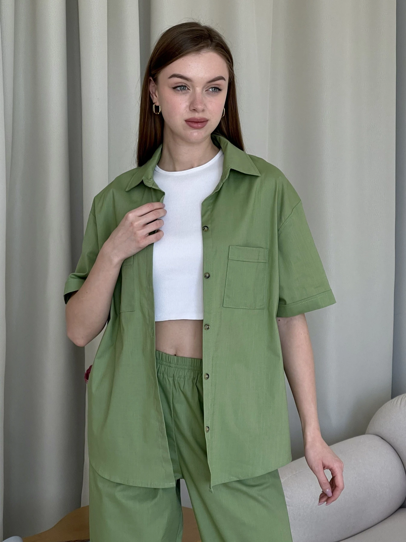 Рубашки Merlini модель 200001205 Фото
