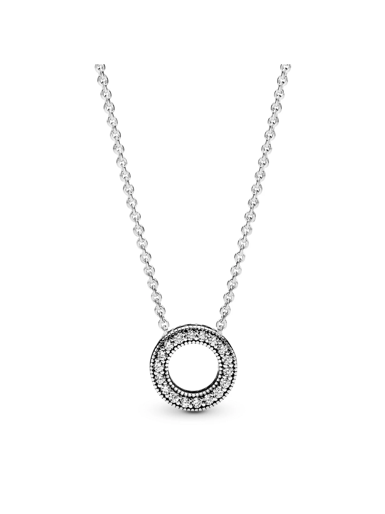 Кольє PANDORA Moments модель 397436CZ Кольє PANDORA Moments модель 397436CZ Фото