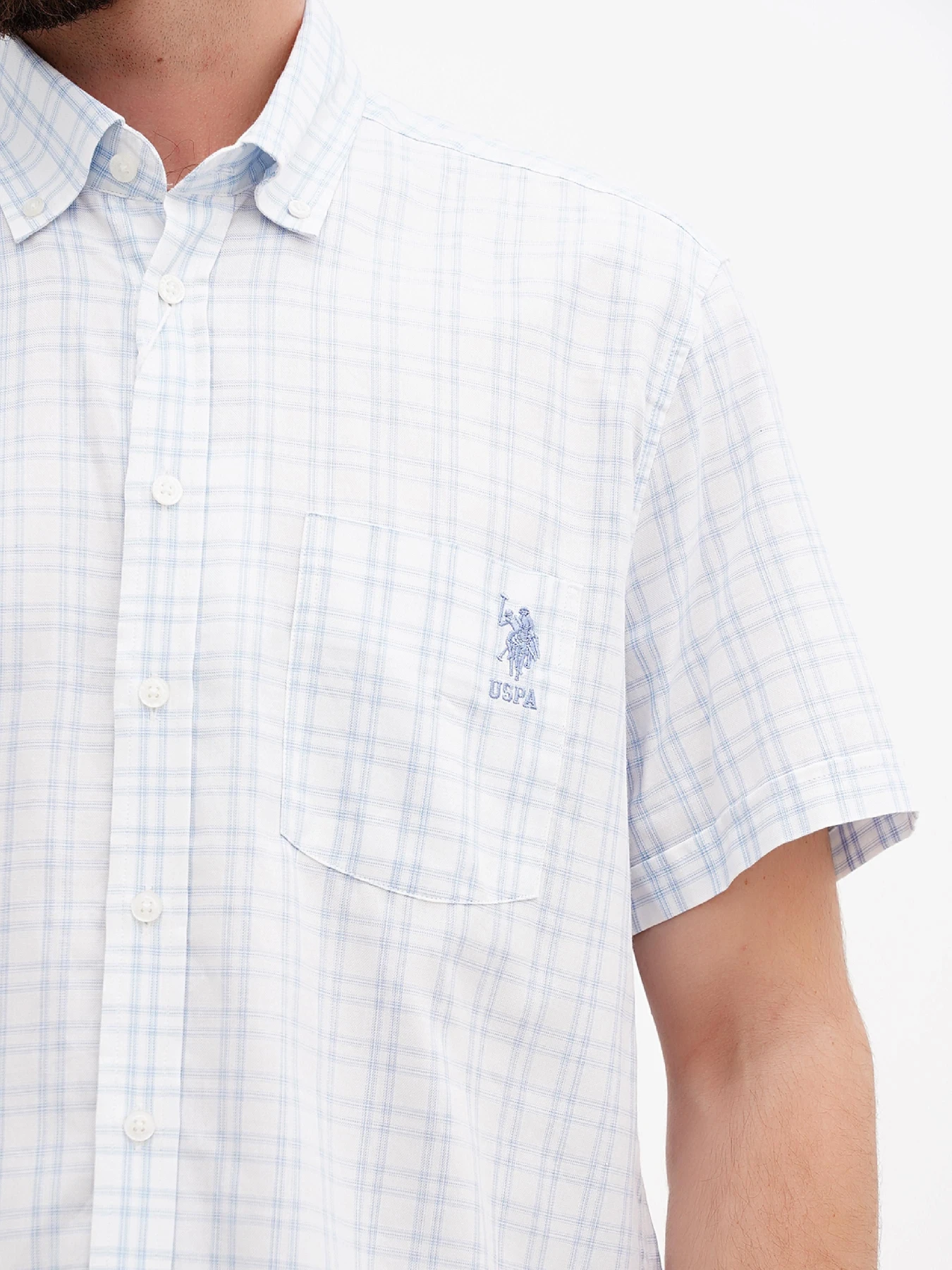 Рубашки US Polo модель USPA.1584224.VR036 Фото