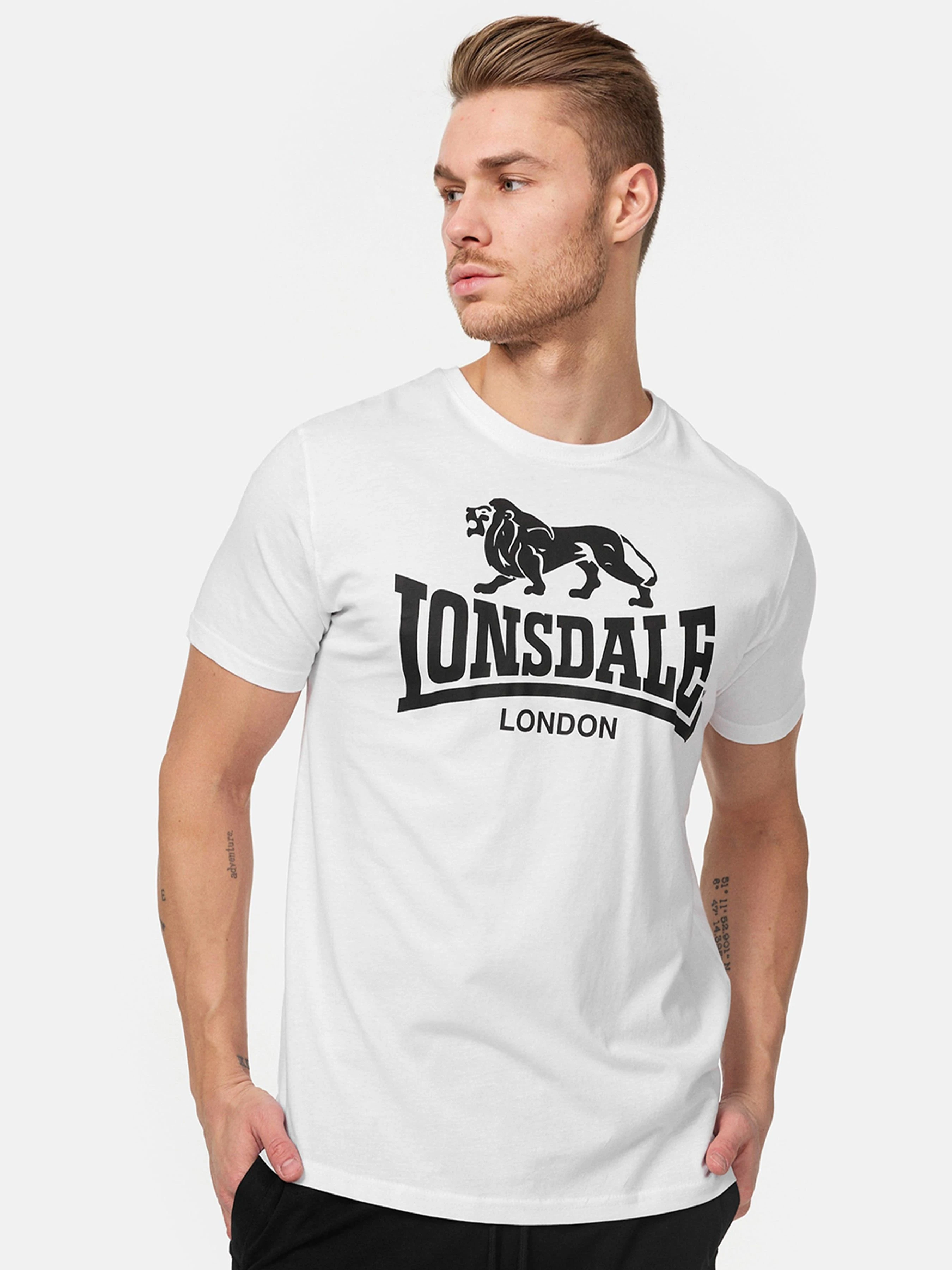 Бавовняна Чоловіча Футболка Lonsdale Logo