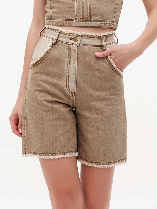 Шорти A.G.N.A модель AG-2024-BEIGE Фото