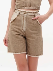 Шорти A.G.N.A модель AG-2024-BEIGE Фото
