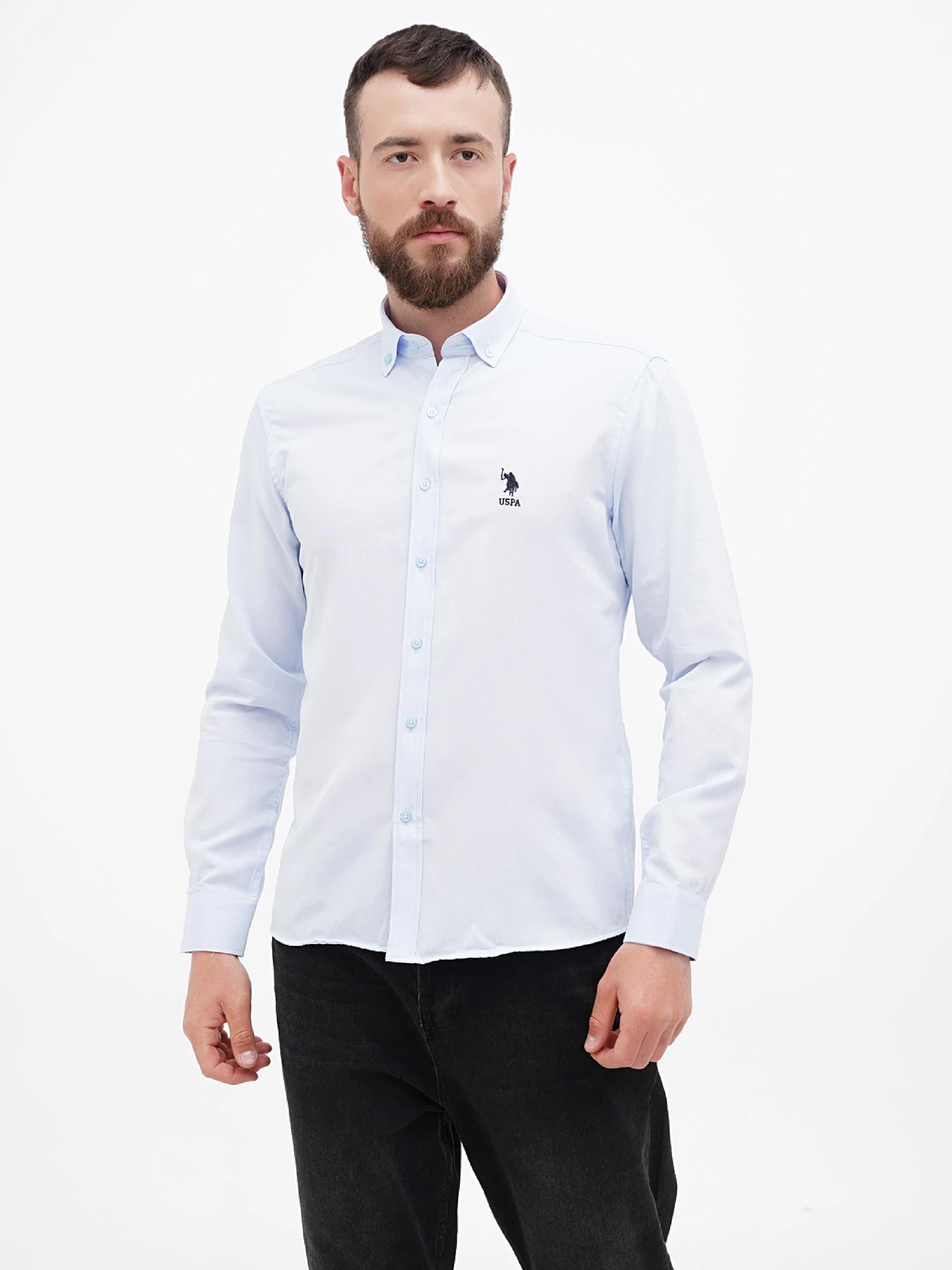 Рубашки US Polo модель USPA.1270000-1.VR003 Фото