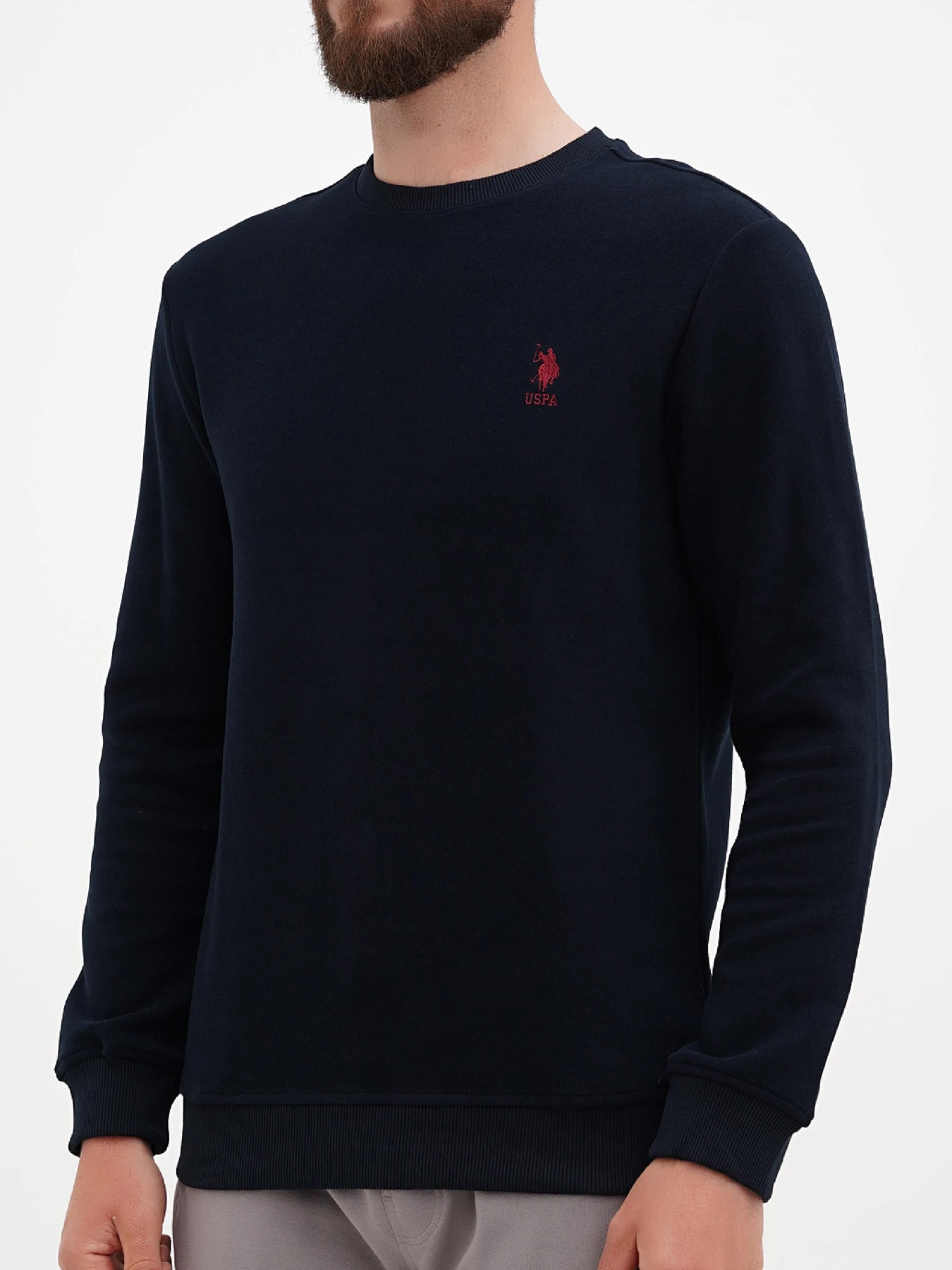 Худи и свитшоты US Polo модель USPA.1630000.VR033 Фото
