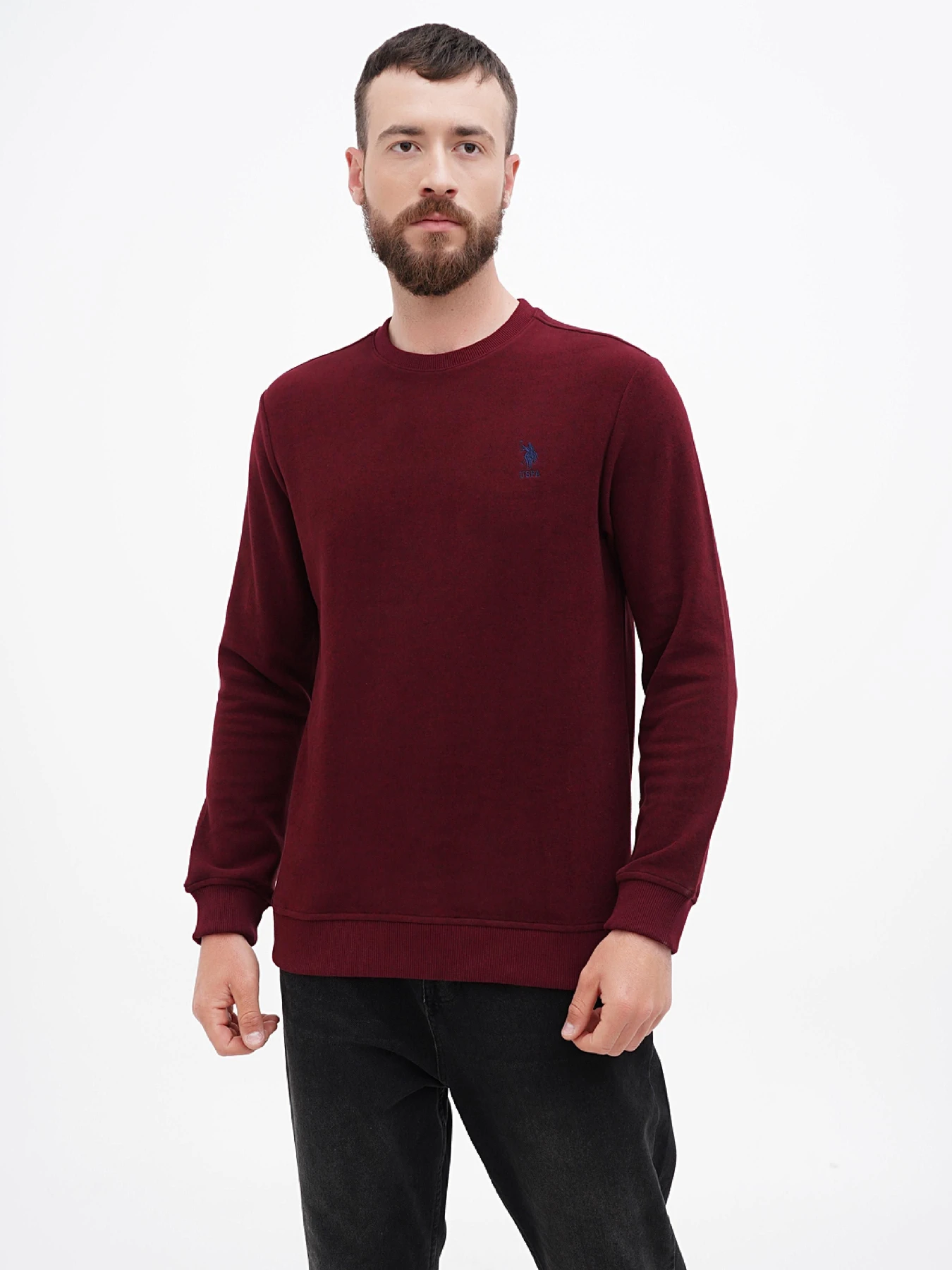 Худи и свитшоты US Polo модель USPA.1630000.VR223 Худи и свитшоты US Polo модель USPA.1630000.VR223 Фото