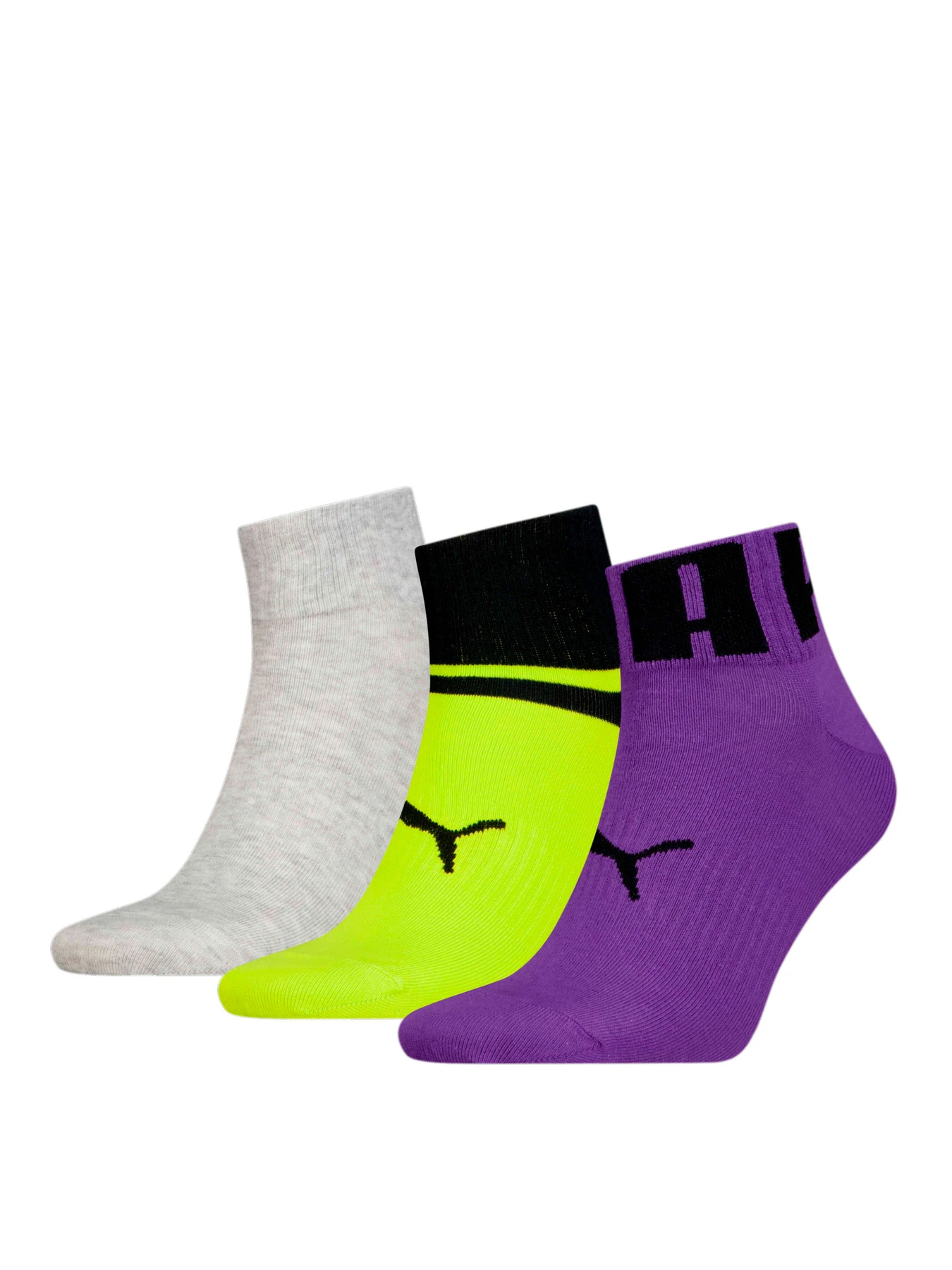 Носки и гольфы PUMA Unisex Big Logo Quarter модель 938389 Носки и гольфы PUMA Unisex Big Logo Quarter модель 938389 Фото