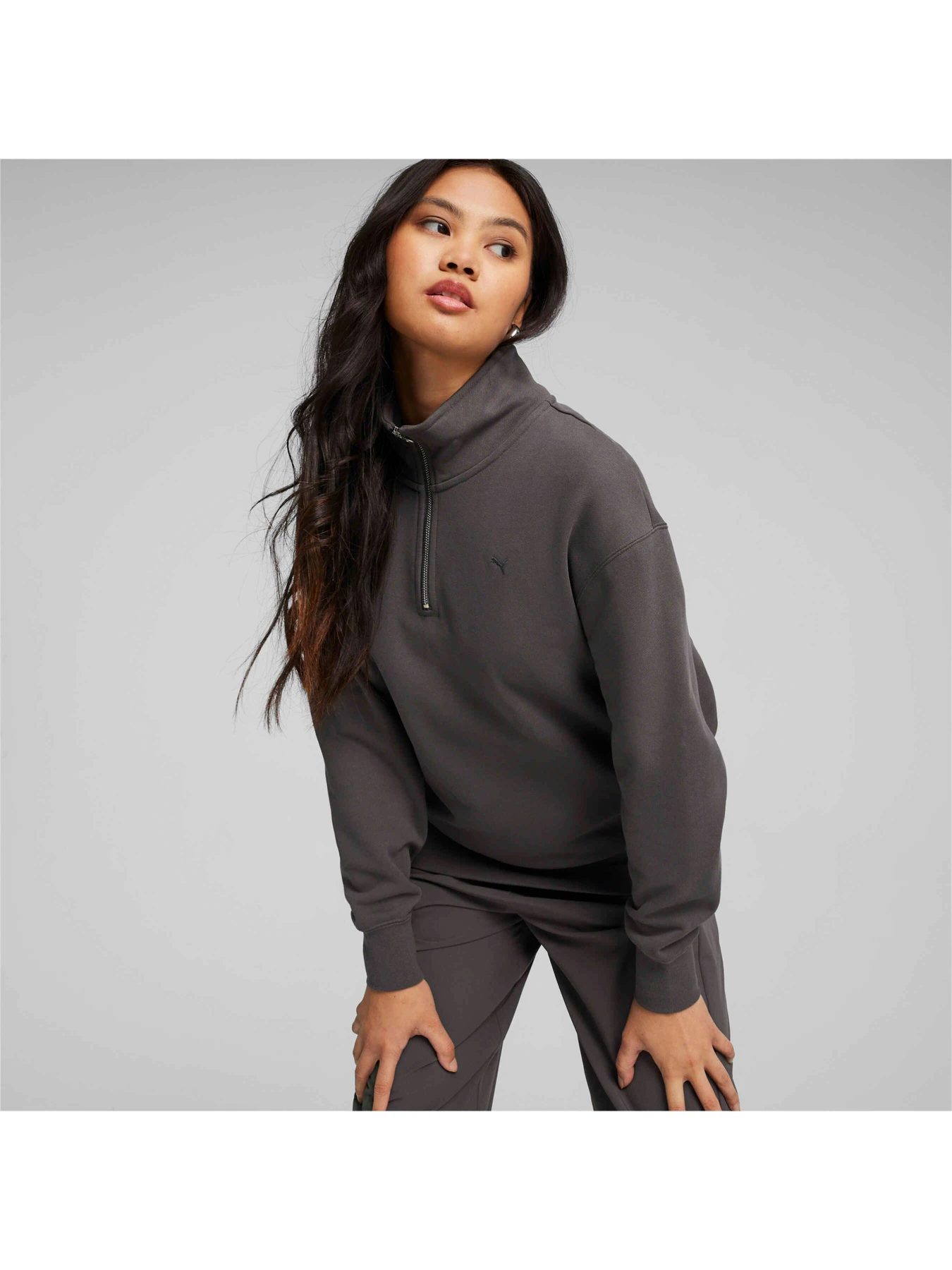 Худи и свитшоты PUMA Yona Half-zip Crew модель 624024 Фото