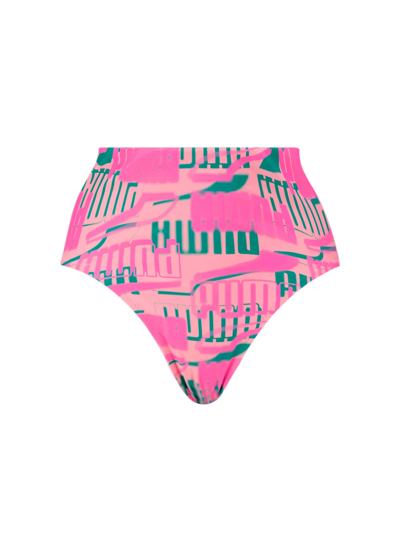 Одежда для пляжа PUMA Swim Women Printed High модель 938345 Фото