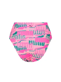 Одежда для пляжа PUMA Swim Women Printed High модель 938345 Фото