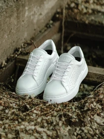 Кеди Legessy модель VINIL_WHITE_PERF Фото