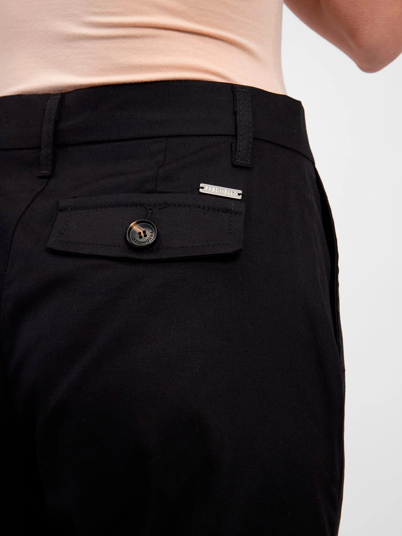 Штани Fred Mello модель FW24S17PU_BLACK Фото