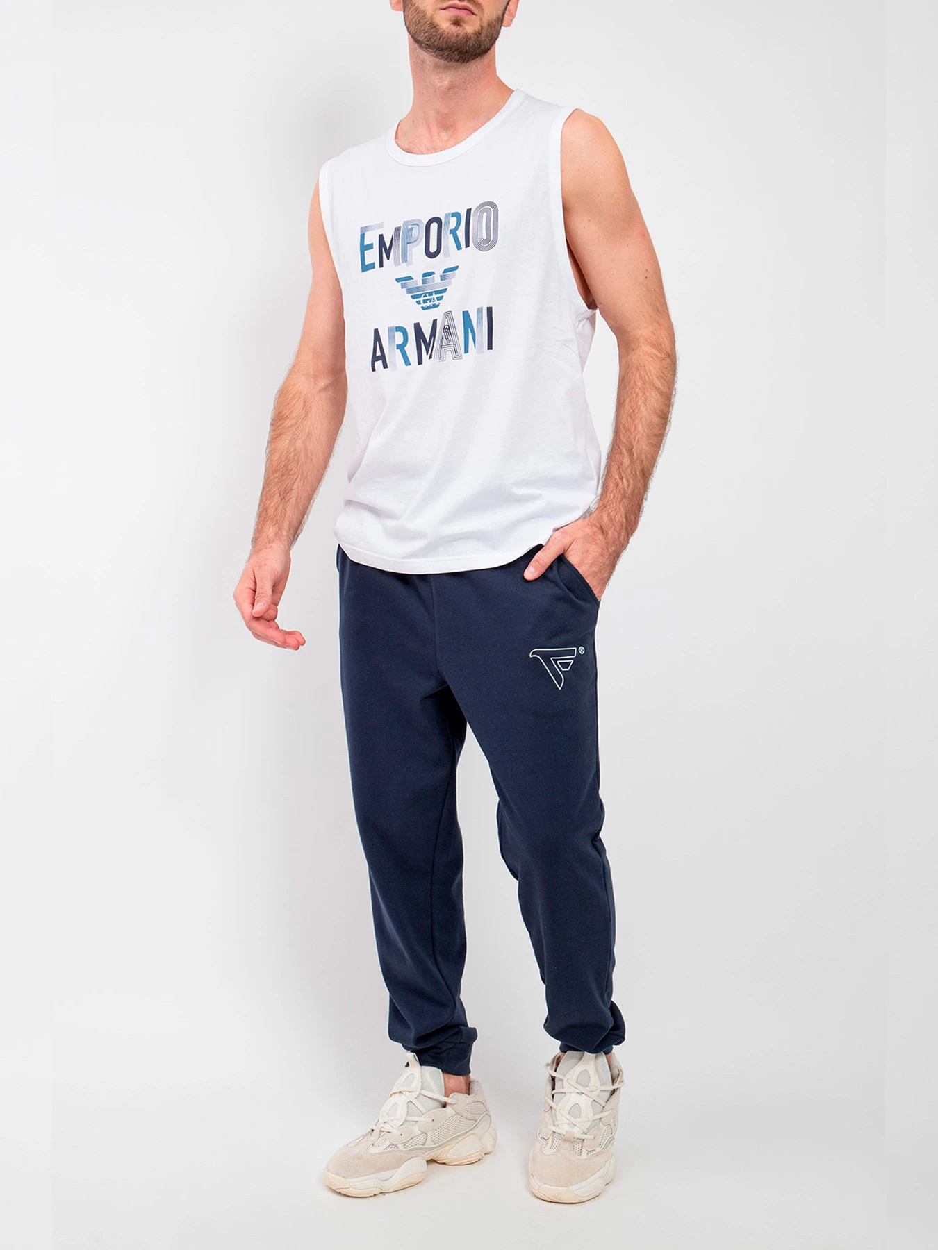 Брюки Fred Mello модель FM24S01PF_BLUE Фото