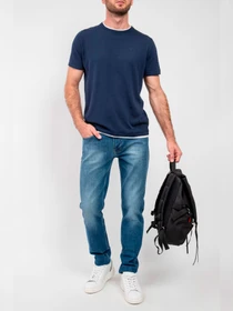 Джинси Fred Mello модель FM24S24PD_MIDDLE.BLU Фото