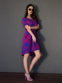 Платья ISSA Plus модель 14676_синий Фото