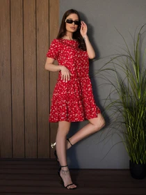 Сукні ISSA Plus модель 14677_красный Фото