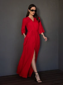 Сукні ISSA Plus модель 14686_красный Фото