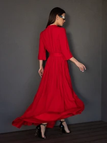 Сукні ISSA Plus модель 14686_красный Фото