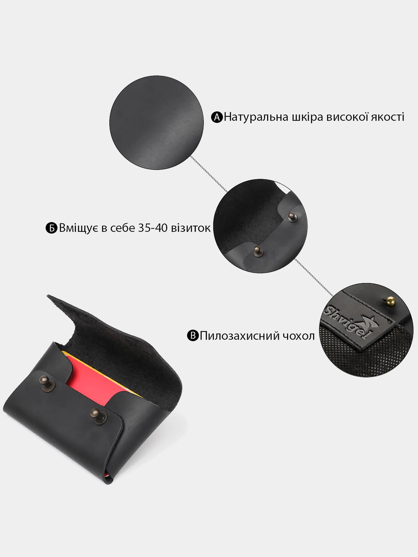 Кошельки Shvigel модель bag24_16159 Фото