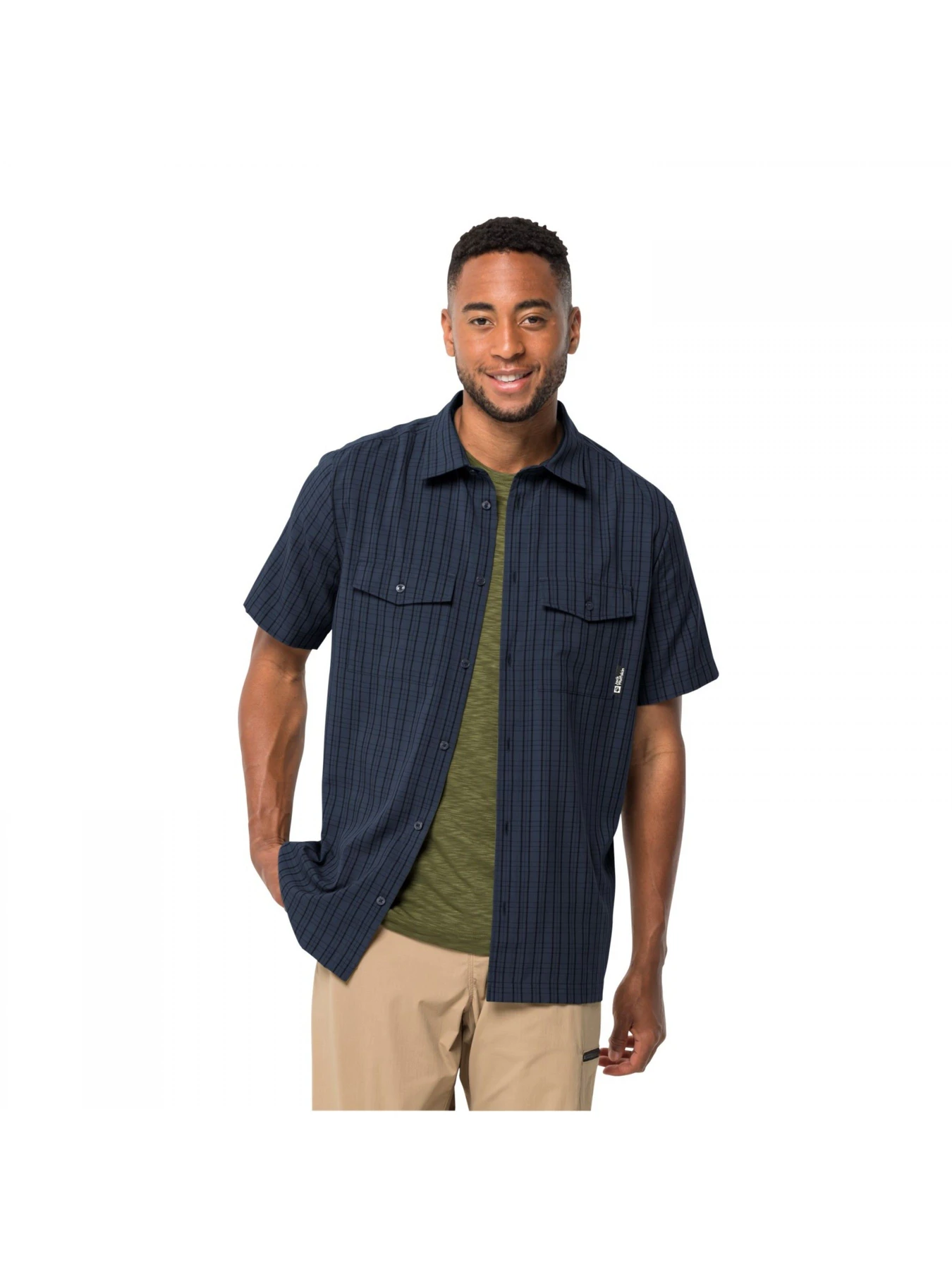Рубашки Jack Wolfskin Thompson shirt модель 1401043_7630 Фото