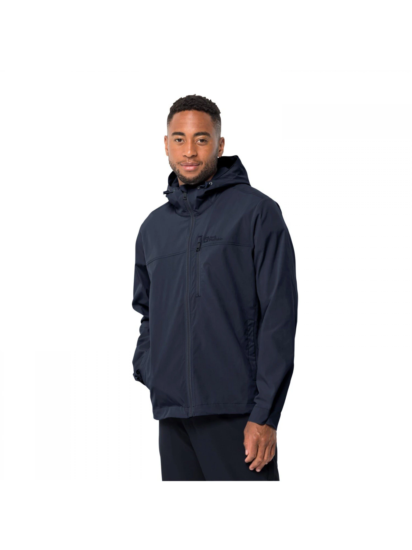 Куртки и дубленки Jack Wolfskin Desert wind jacket m модель 1306412_1010 Фото
