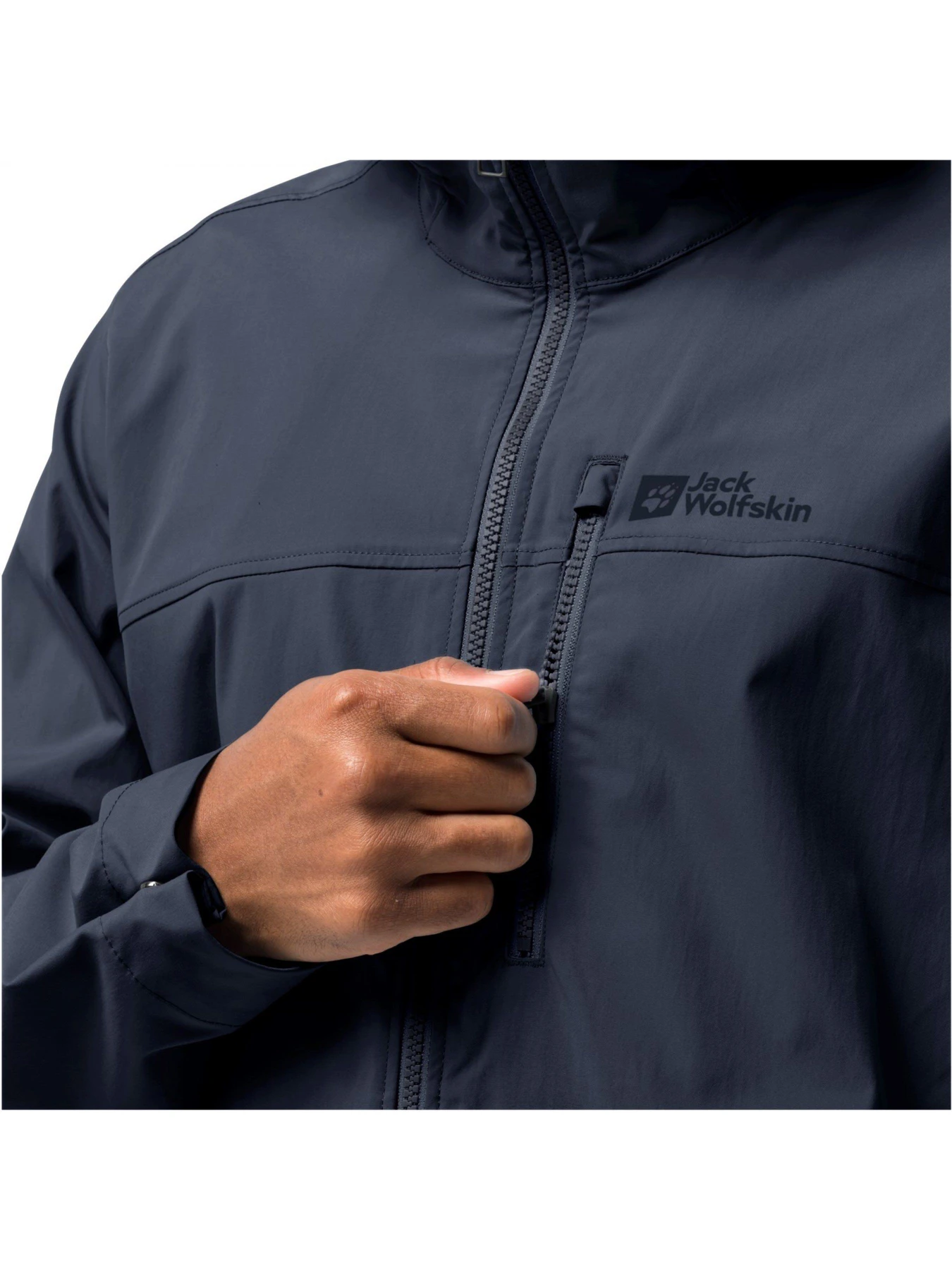 Куртки и дубленки Jack Wolfskin Desert wind jacket m модель 1306412_1010 Фото