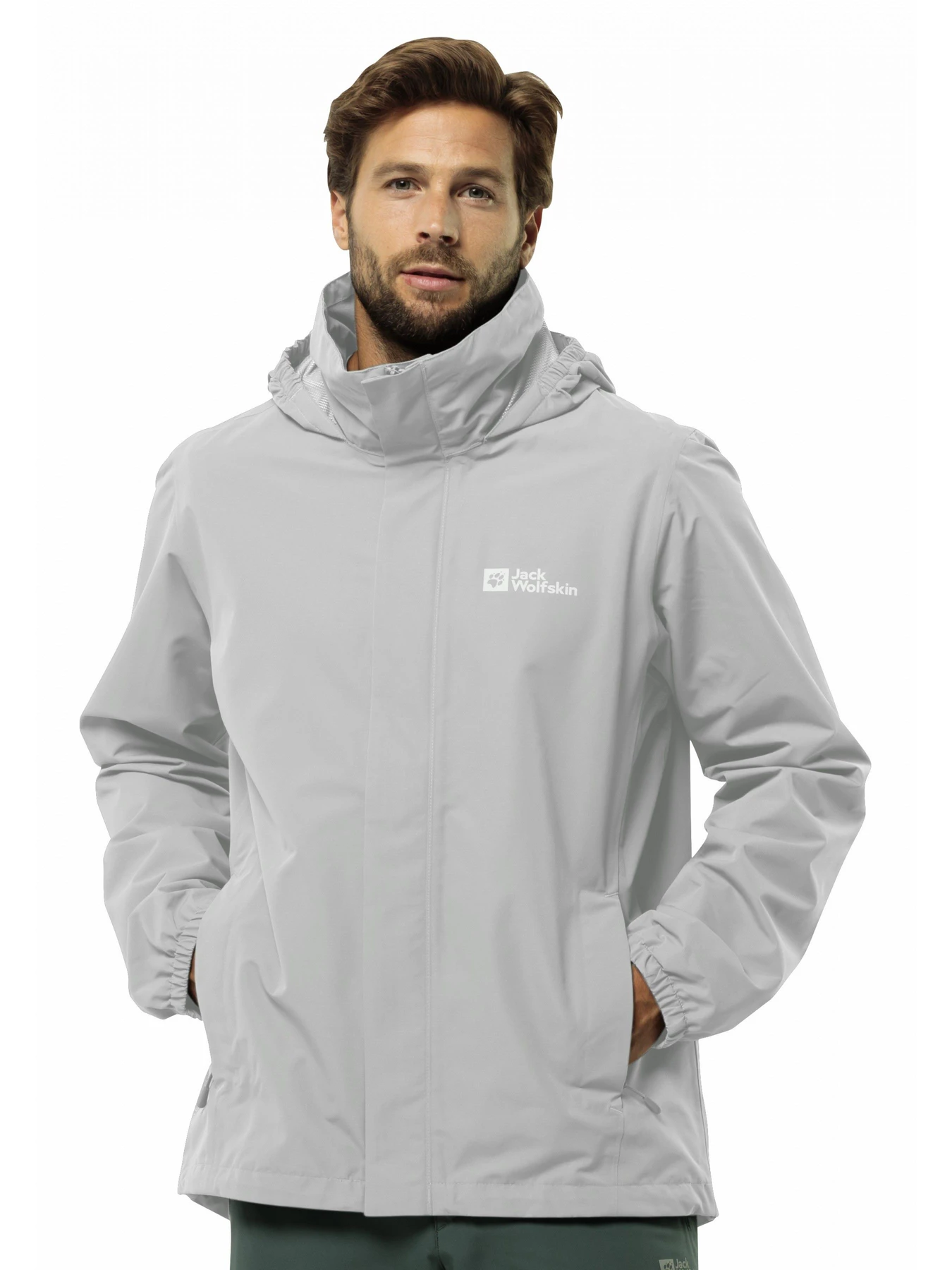 Куртки и дубленки Jack Wolfskin Stormy point 2l jkt m модель 1111142_6709 Фото