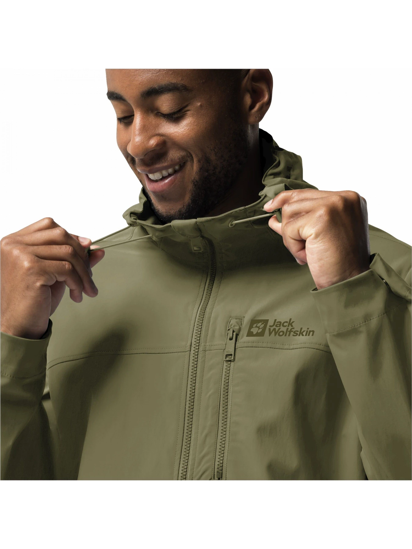 Куртки и дубленки Jack Wolfskin Desert wind jacket m модель 1306412_4511 Фото