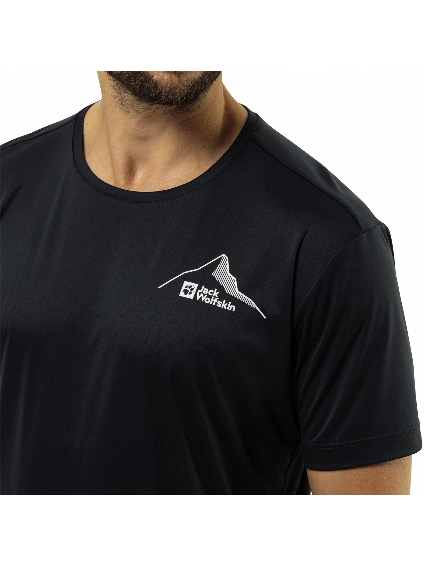 Футболки и поло Jack Wolfskin Peak graphic t m модель 1807184_6350 Футболки и поло Jack Wolfskin Peak graphic t m модель 1807184_6350 Фото