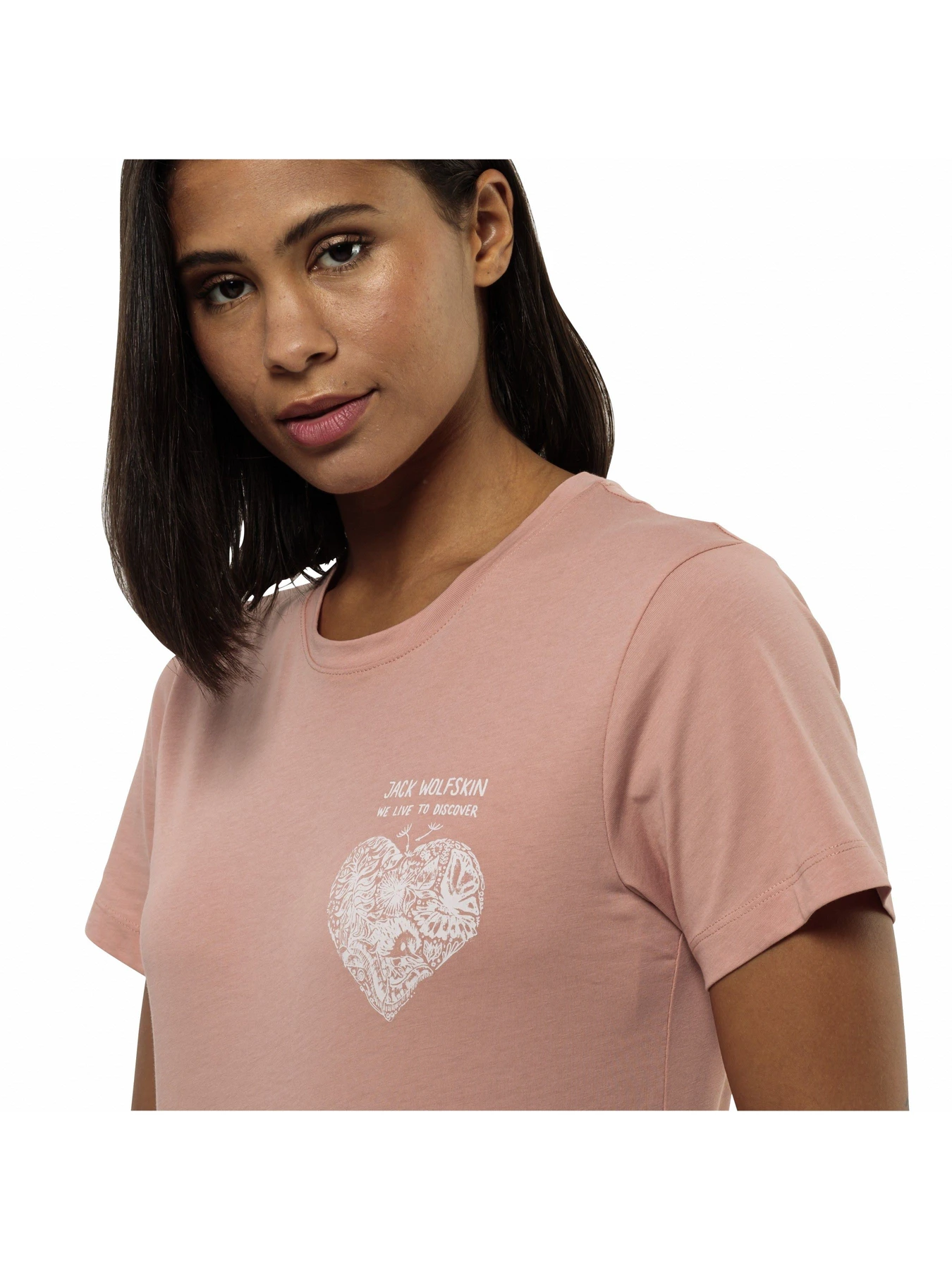 Футболки и поло Jack Wolfskin Discover heart t w модель 1809701_2919 Футболки и поло Jack Wolfskin Discover heart t w модель 1809701_2919 Фото