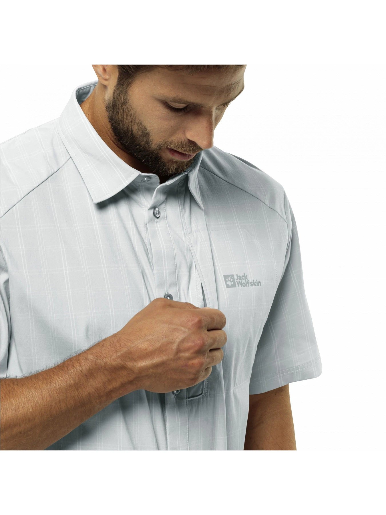 Рубашки Jack Wolfskin Norbo s/s shirt m модель 1404031_8989 Рубашки Jack Wolfskin Norbo s/s shirt m модель 1404031_8989 Фото