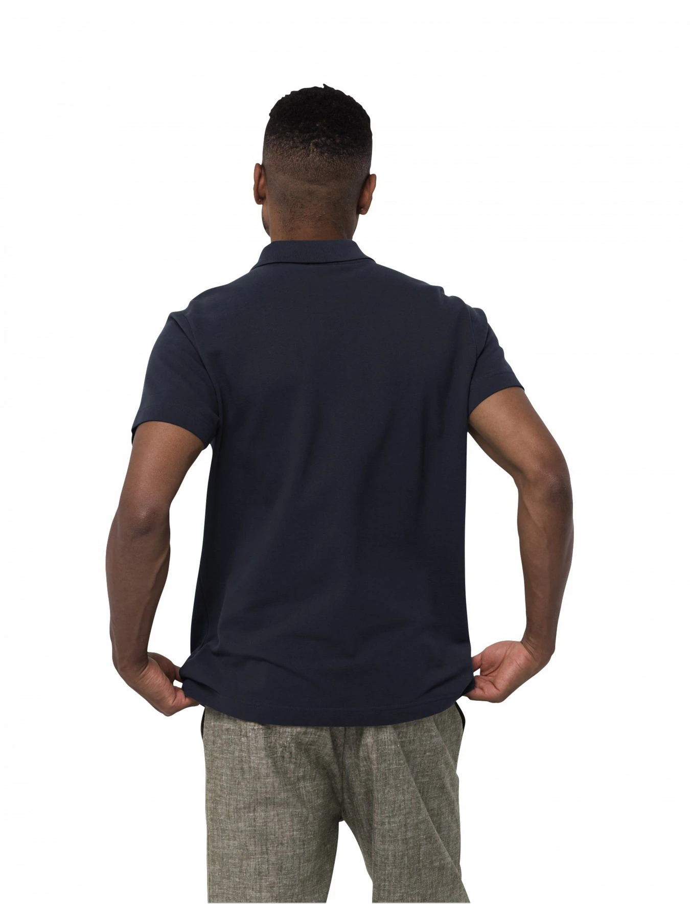 Футболки и поло Jack Wolfskin Essential polo m модель 1809301_1033 Фото