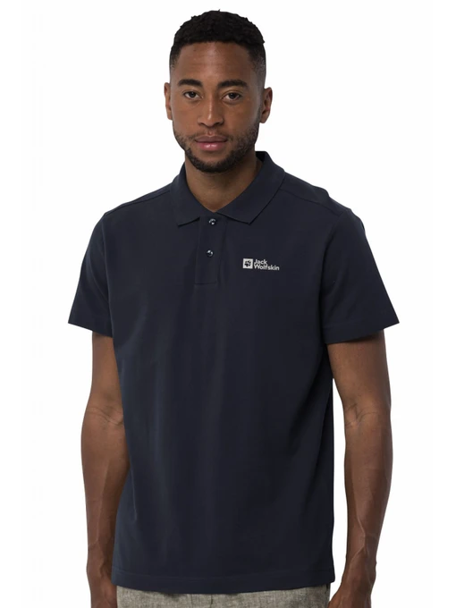 Футболки и поло Jack Wolfskin Essential polo m модель 1809301_1033 Фото