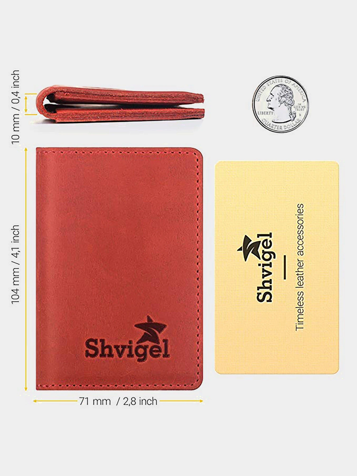 Кошельки Shvigel модель bag24_15305 Фото